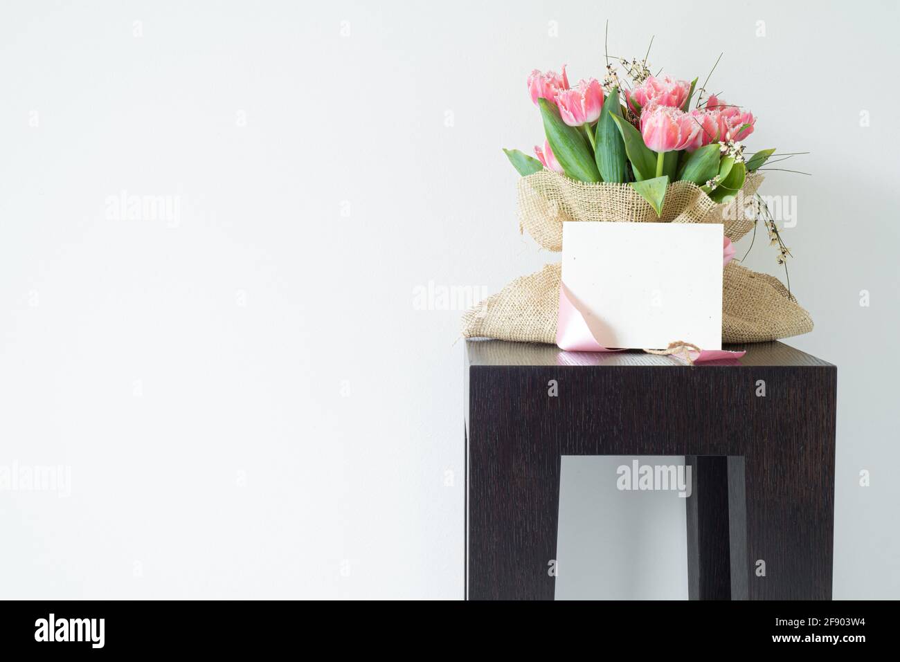pink burlap fabric