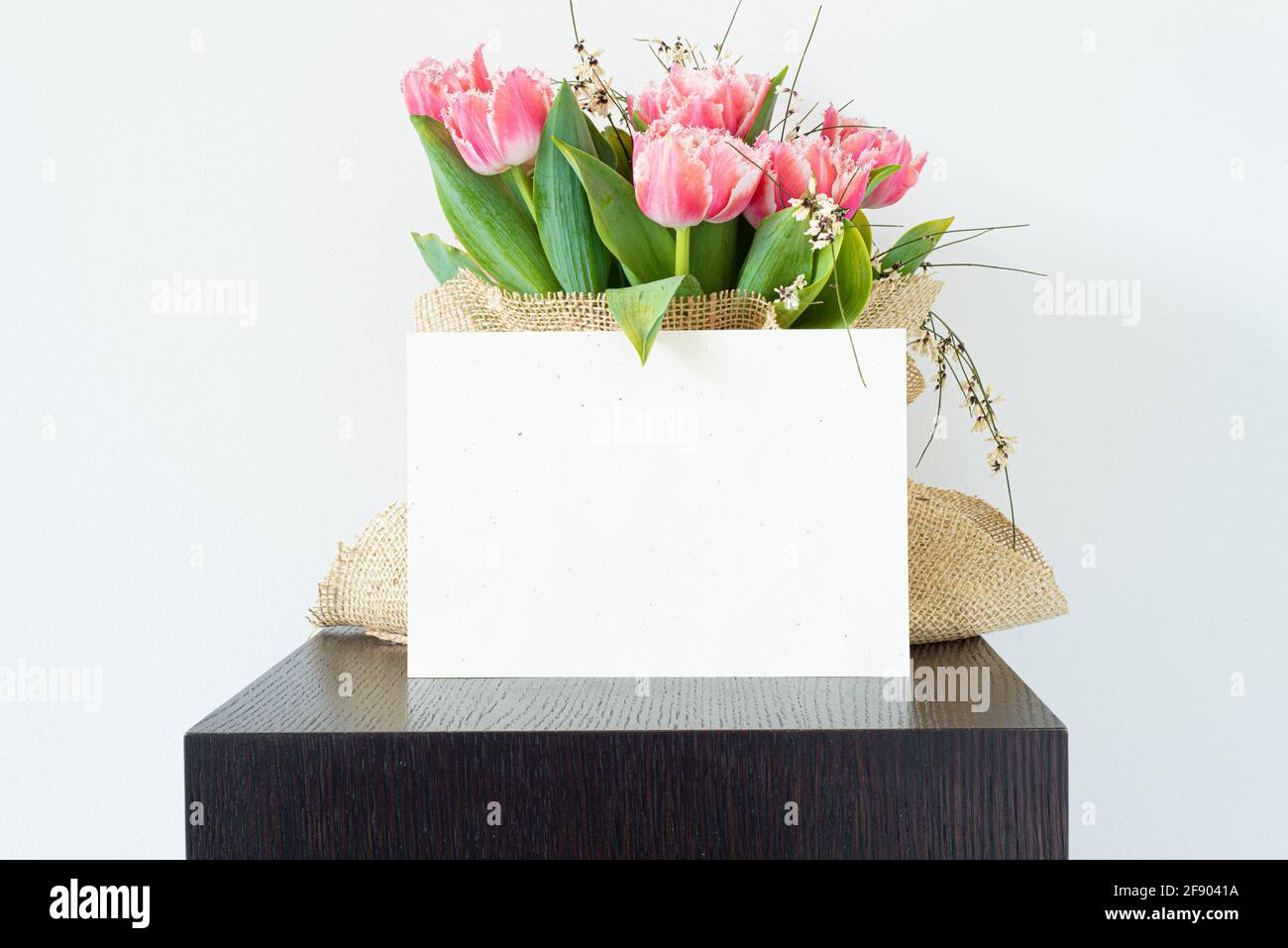 pink burlap fabric