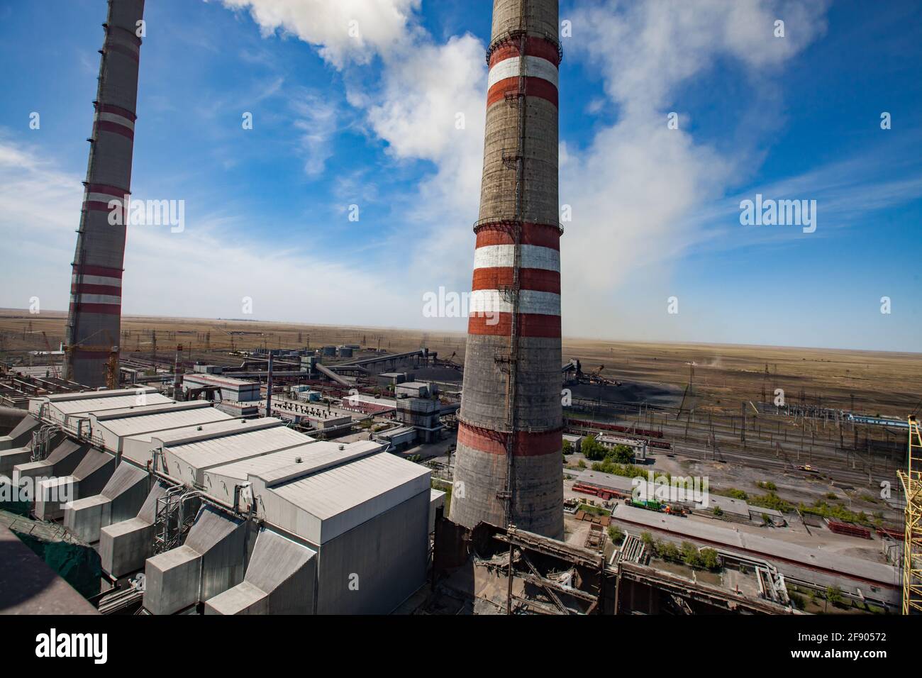 Ekibastuz coal power plant hires stock photography and images Alamy
