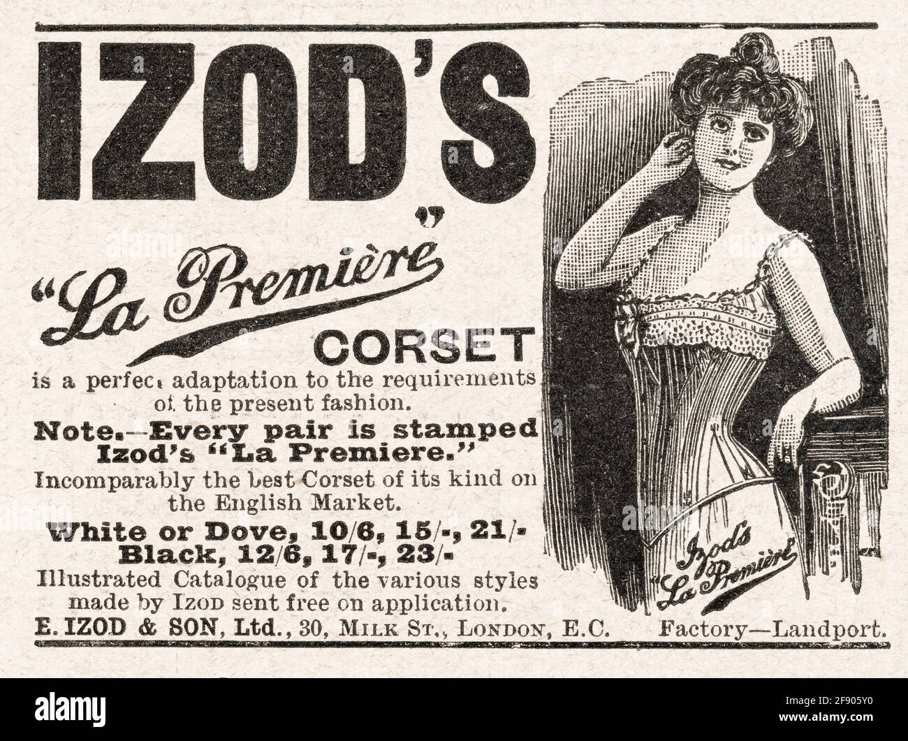 Victorian Corset Ads