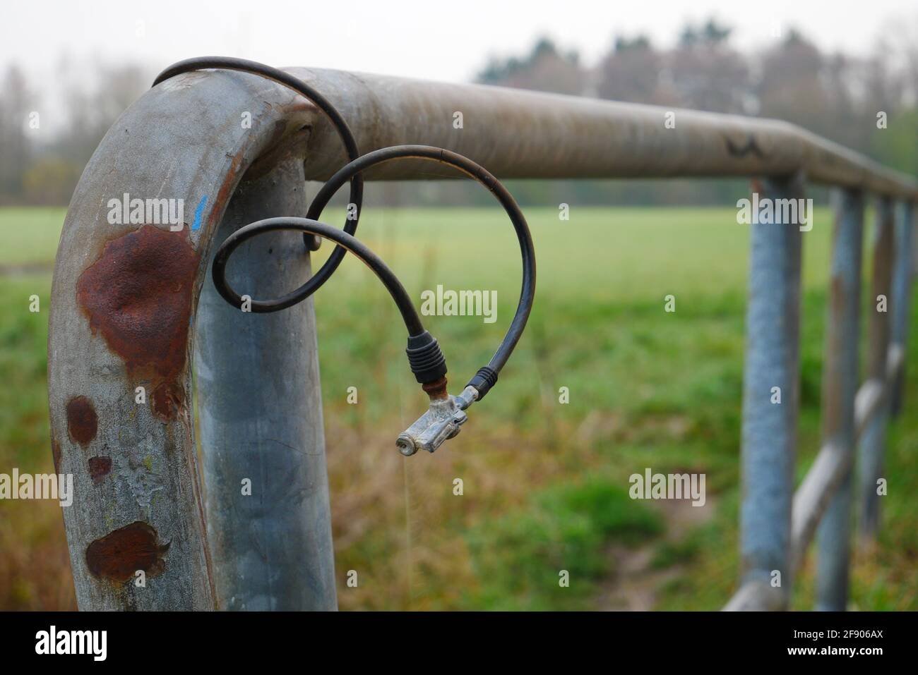 Rusted bike cheap lock