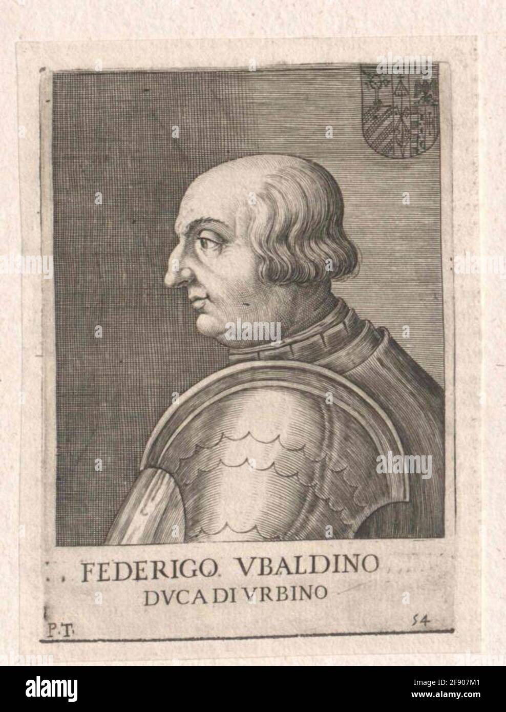 Frederick von Montefeltro, Duke of Urbino Stock Photo Alamy