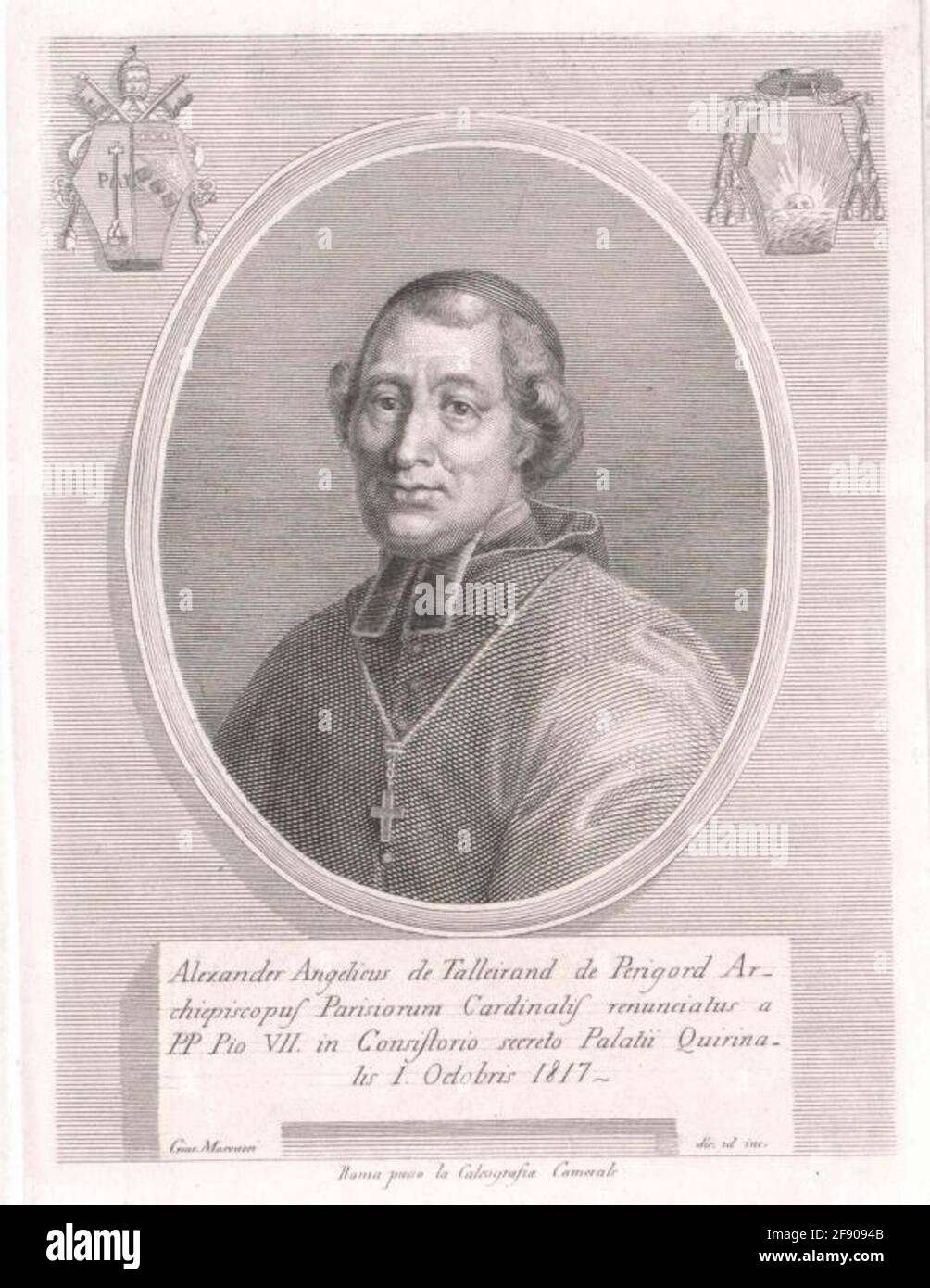 TalleyrandPérigord, Alexander Angelica de Stock Photo Alamy