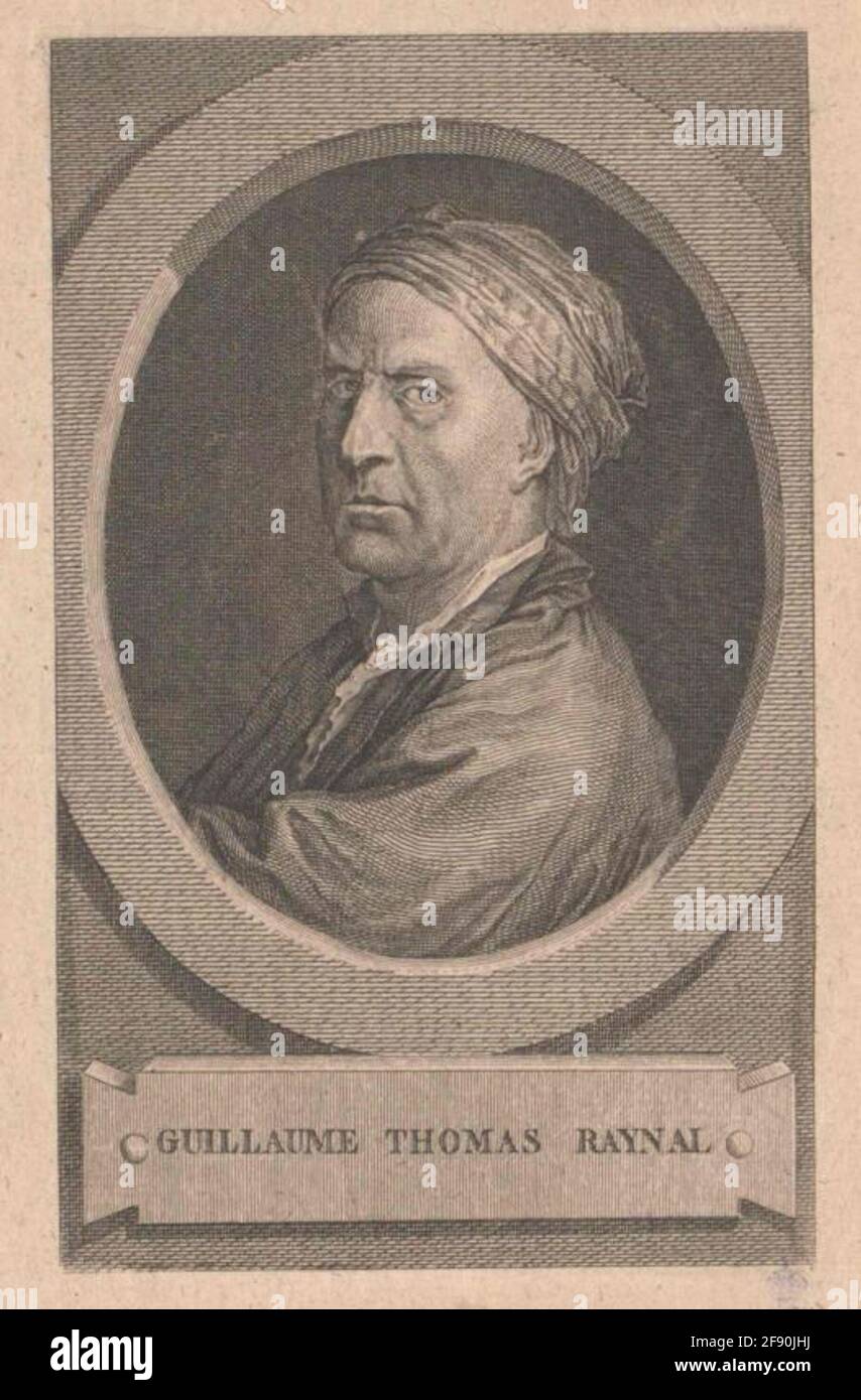Raynal, Guillaume Thomas Stock Photo Alamy