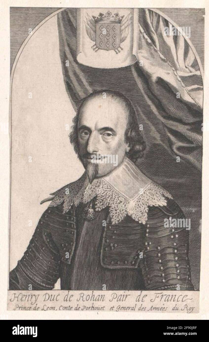 Rohan, 1. Duke of Rohan, Prince de Léon, Henri de Stock Photo Alamy
