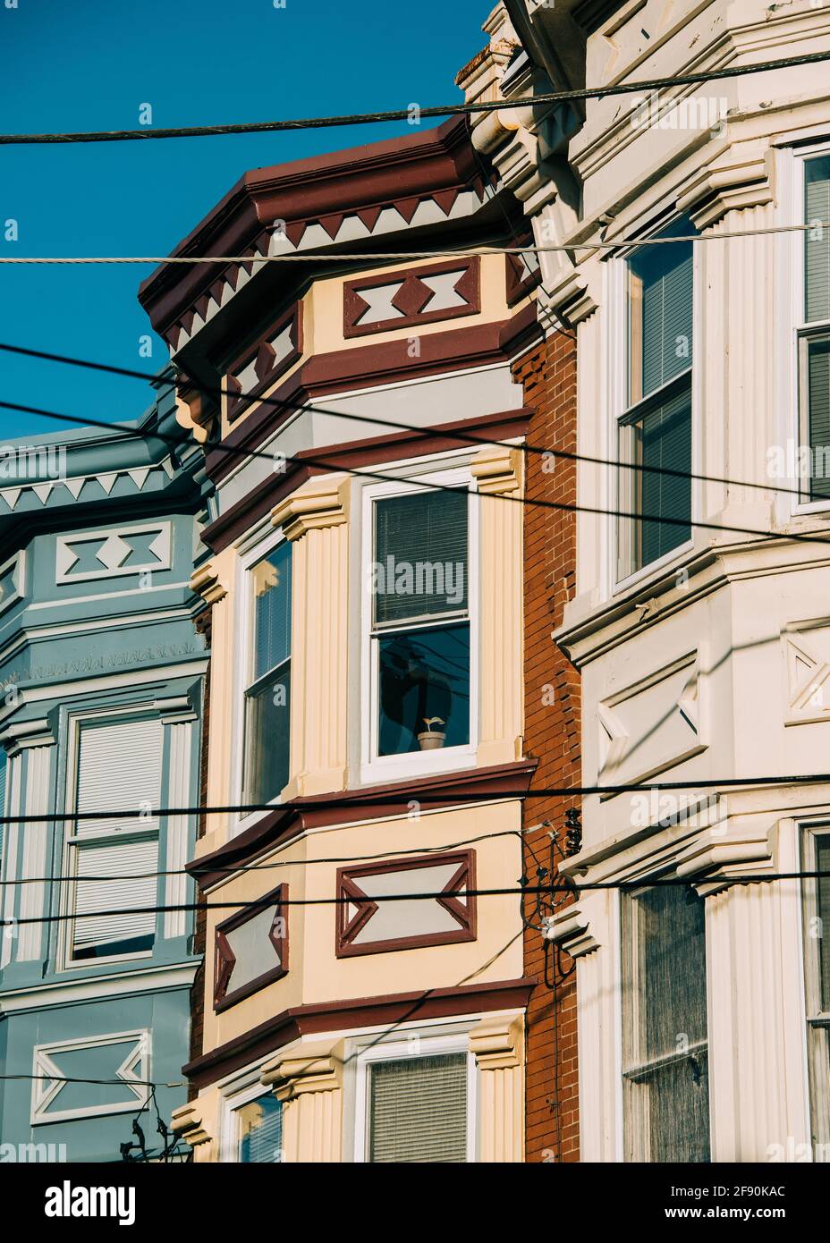 Houses in the Queen Village, Philadelphia, Pennsylvania Stock Photo Alamy