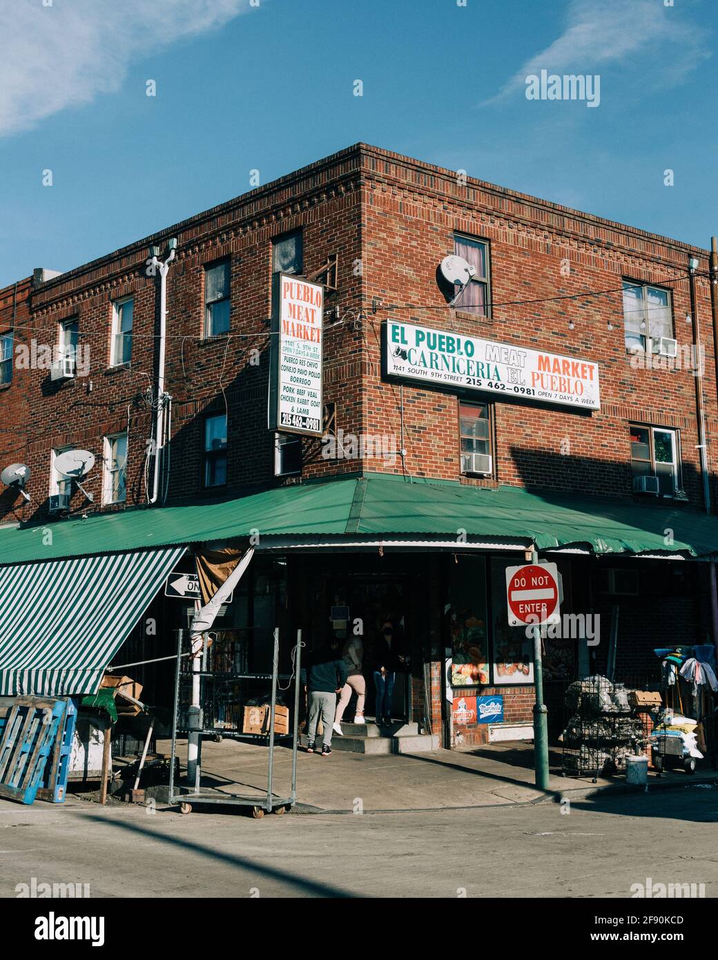 Pueblo Meat Market, near Passyunk Square in Philadelphia, Pennsylvania