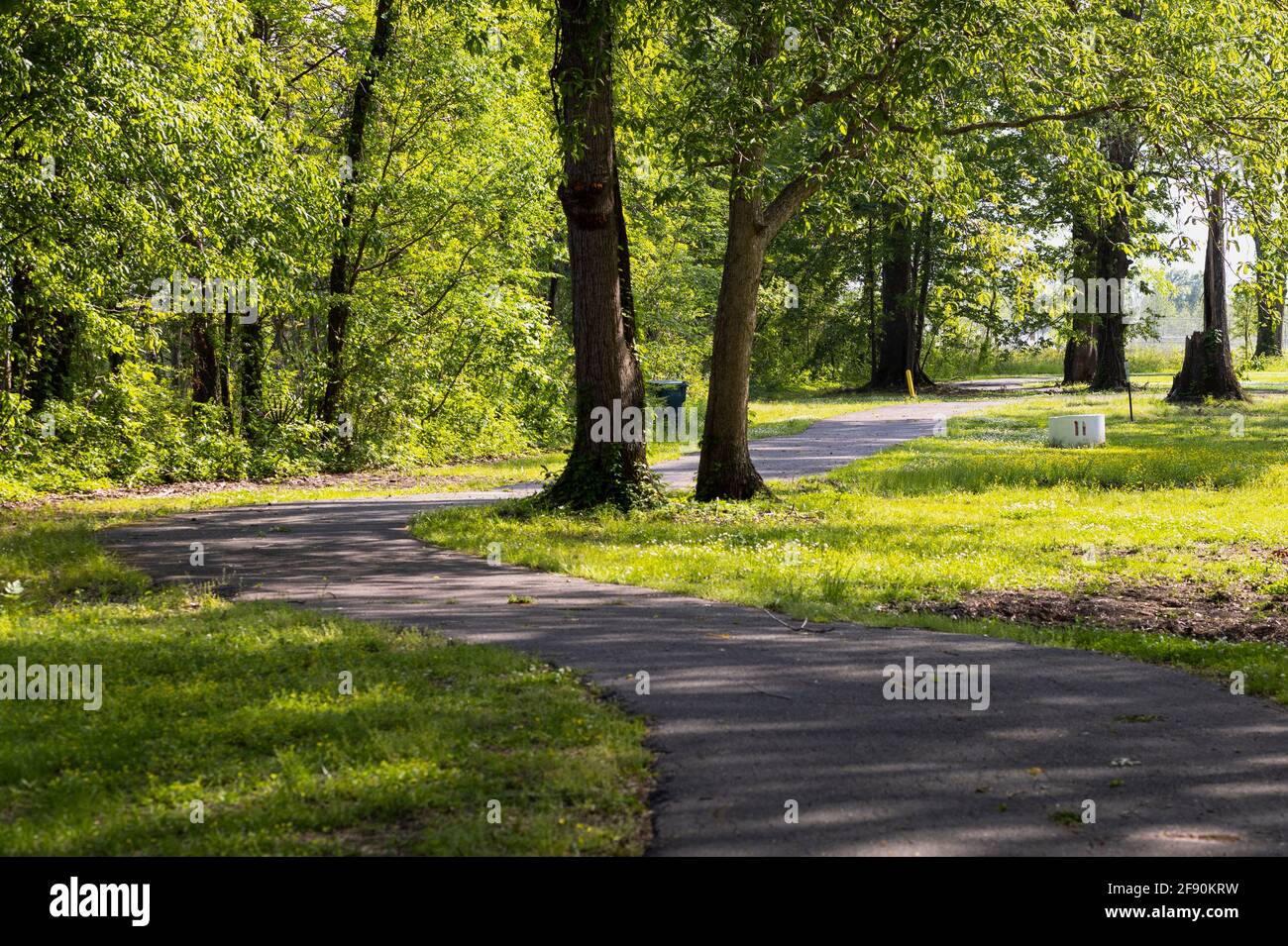 Suburban walking trail hi-res stock photography and images - Alamy