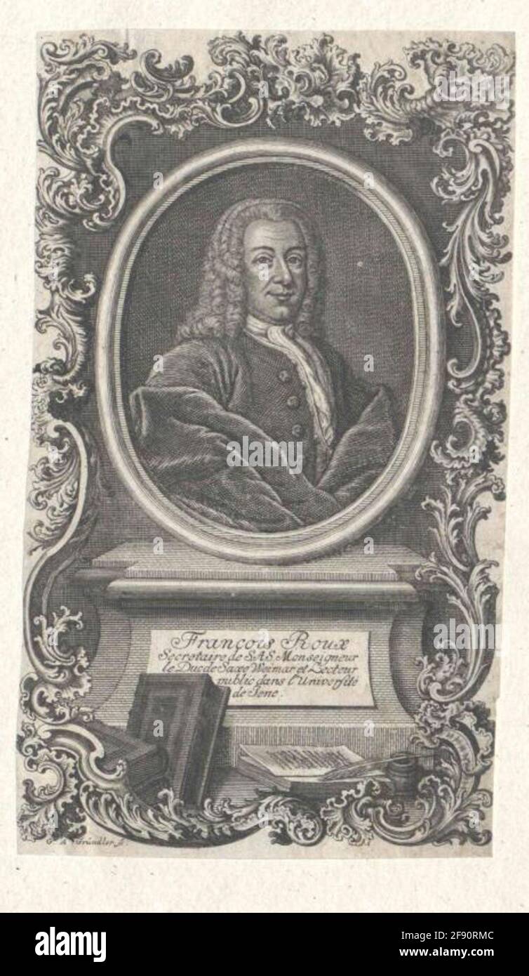 Roux, Francois 1741/1780 Stock Photo