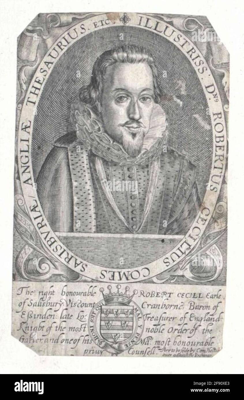 Cecil, 1. Earl of Salisbury, Robert Stock Photo Alamy
