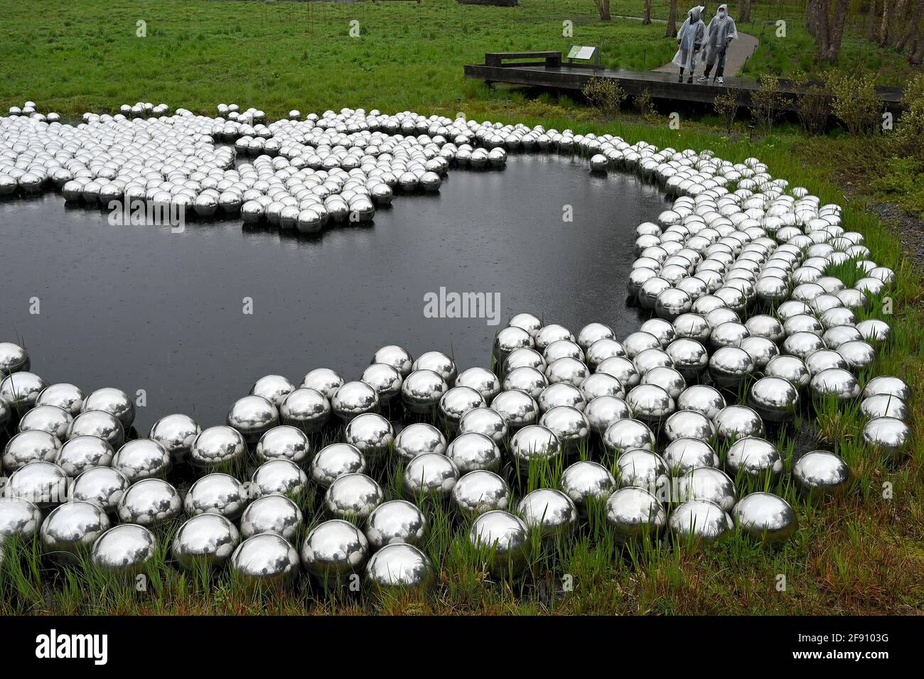 Yayoi kusama narcissus garden hi-res stock photography and images - Alamy