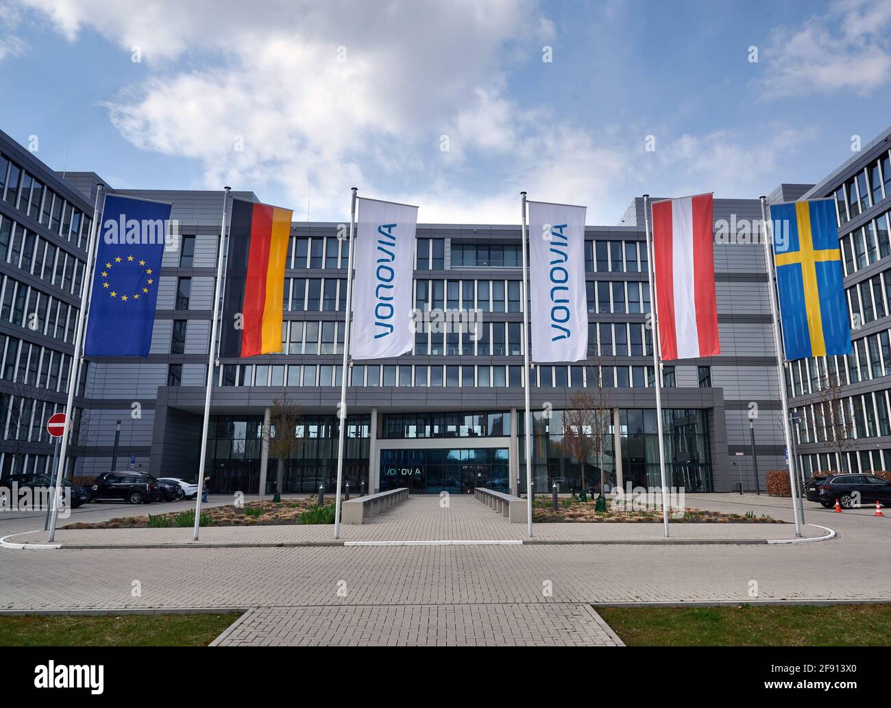 Bochum, Germany. 15th Apr, 2021. The headquarters of the Vonovia real