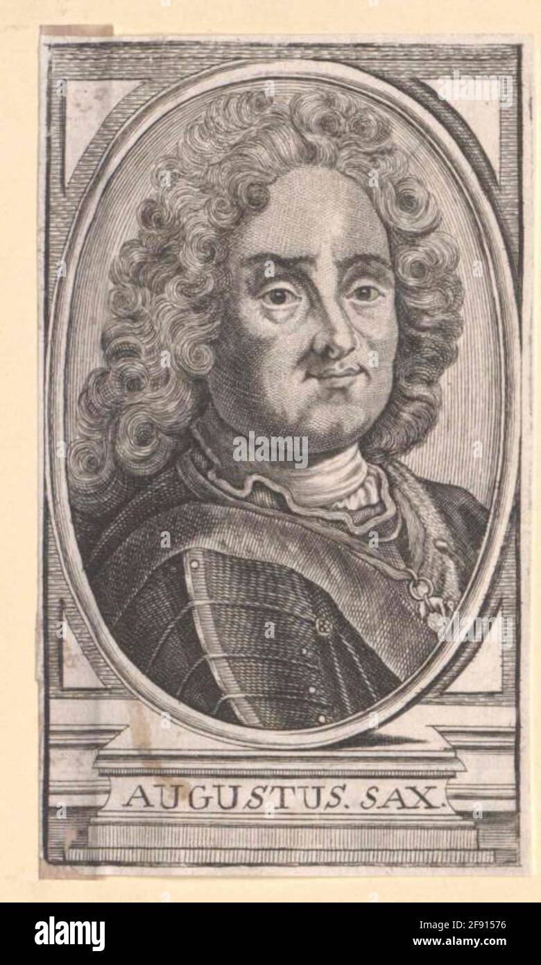 Friedrich August I, Elector of Saxony Stock Photo Alamy