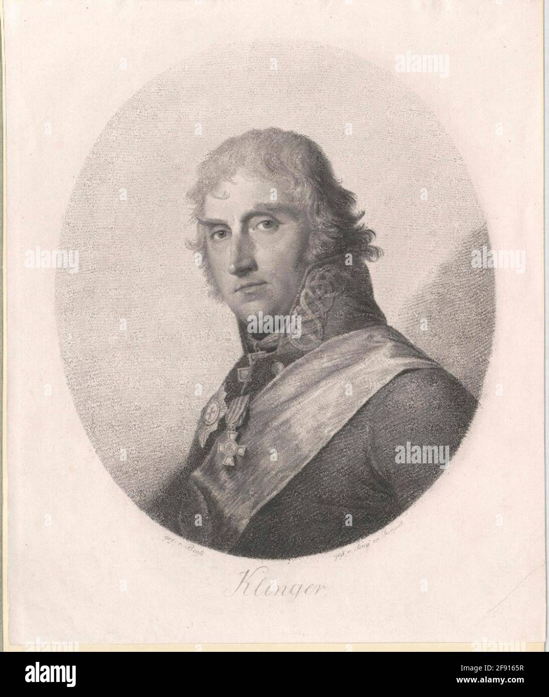 Klinger, Friedrich Maximilian of Stock Photo Alamy