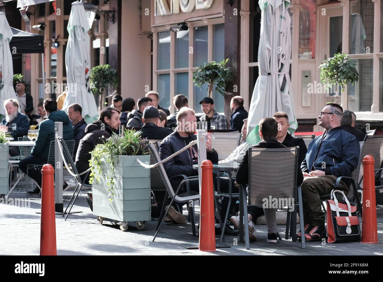 Groups Enjoy Drinking Outside The Ku Bar In London S Chinatown After Outdoor Hospitality Resumes After Coronavirus Restrictions Are Further Eased Stock Photo Alamy Groups Enjoy Drinking Outside The Ku Bar In London S Chinatown After Outdoor Hospitality Resumes After Coronavirus Restrictions Are Further Eased Stock Photo Alamy
