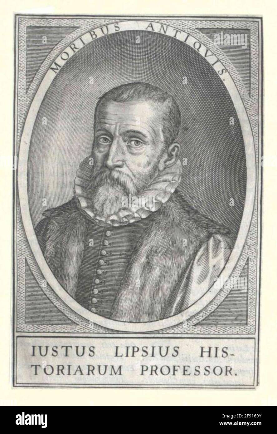 Lipsius, Justus. Stock Photo