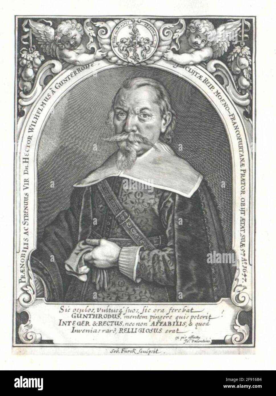 Günderode, Hector Wilhelm of. Stock Photo