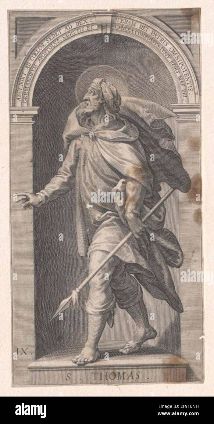 Thomas Holy Thomas, Holy Apostles Stock Photo - Alamy