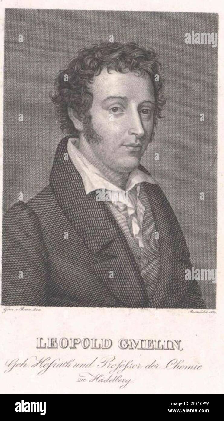 Gmelin, Leopold Stock Photo Alamy