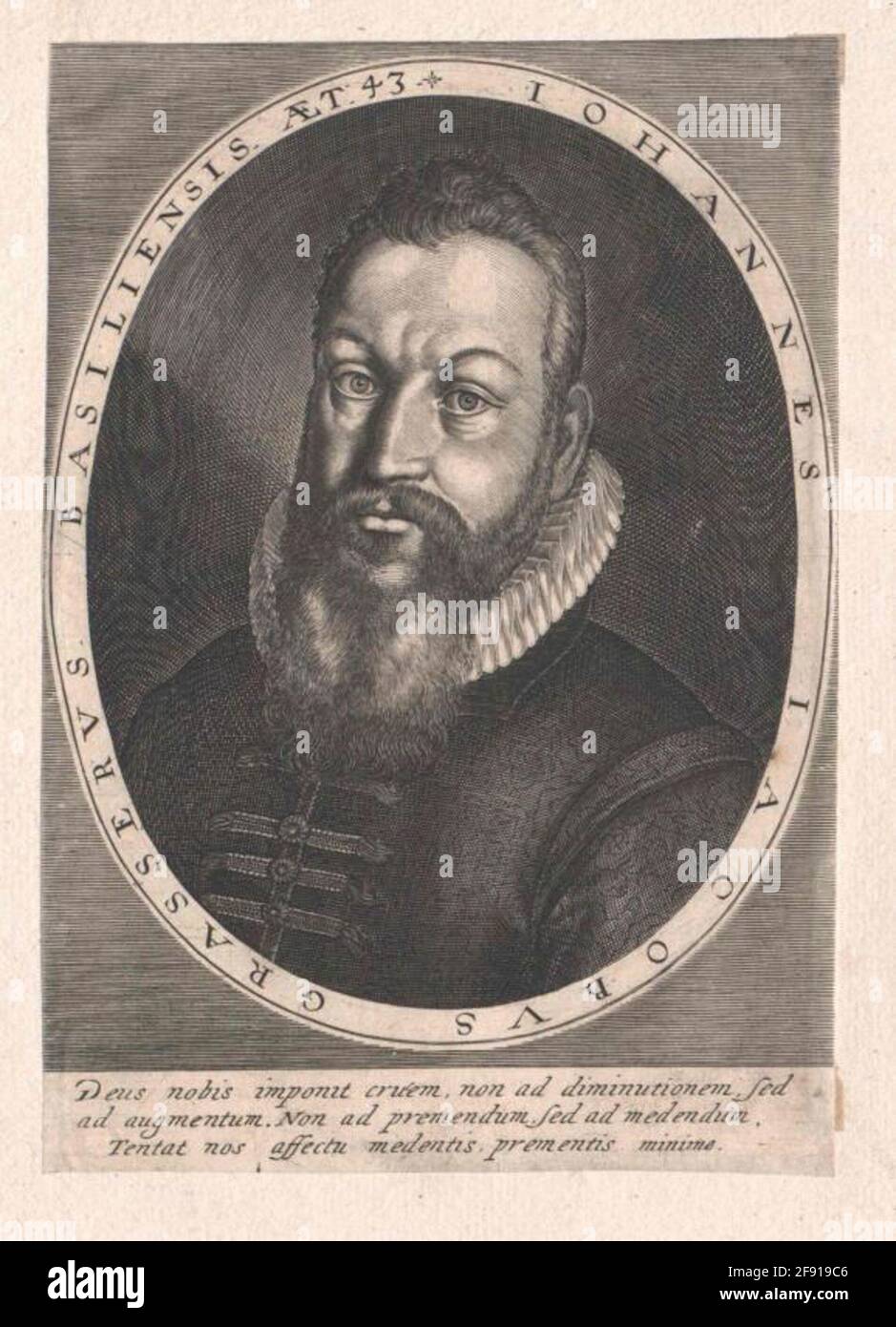 Grasser, Johann Jakob. Stock Photo