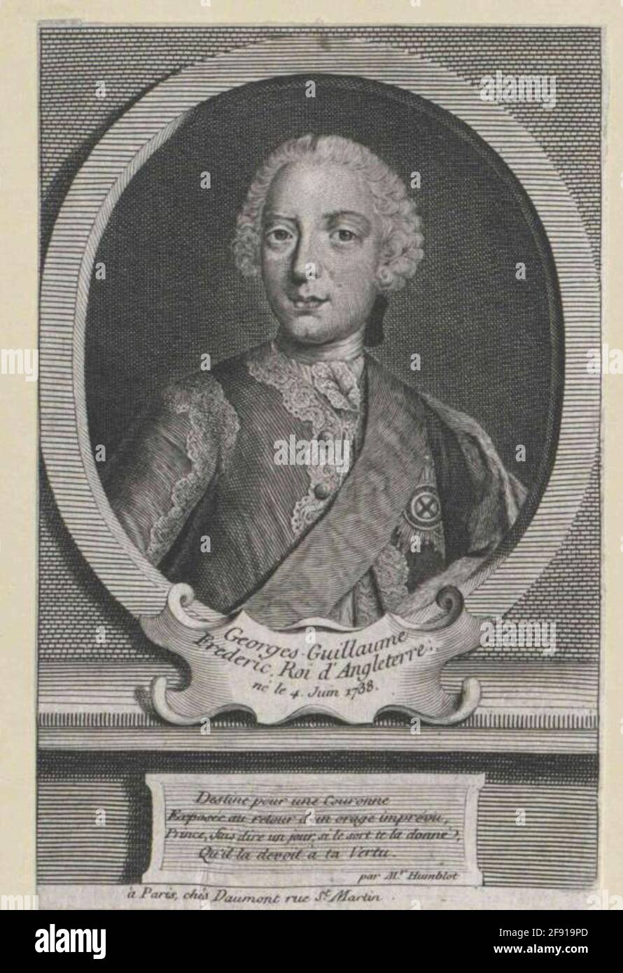 Georg III., King of England Stock Photo - Alamy