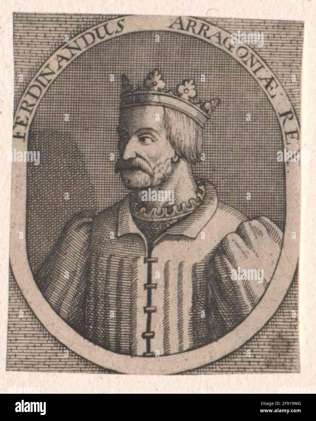Ferdinand I., King of Aragon Stock Photo Alamy