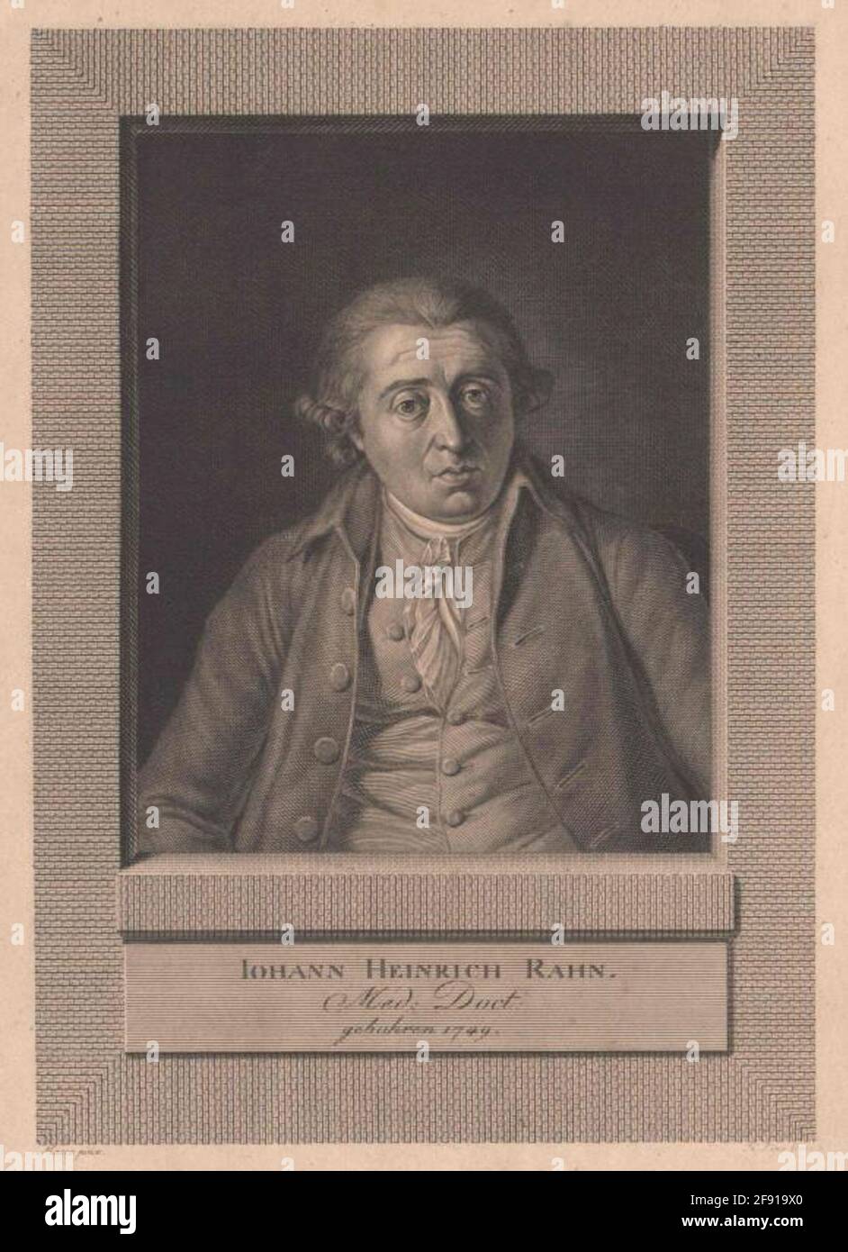 Rahn, Johann Heinrich Stock Photo Alamy