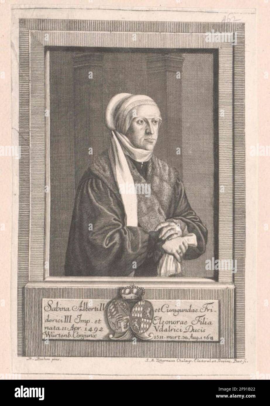 Sabine, Duchess of Bavaria Stock Photo Alamy