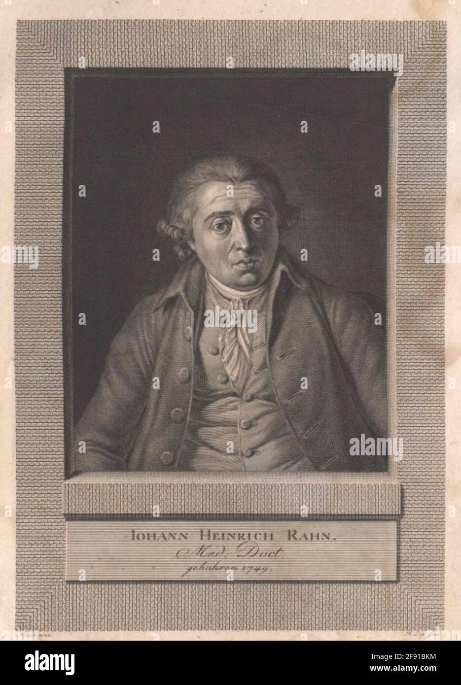 Rahn, Johann Heinrich Stock Photo Alamy