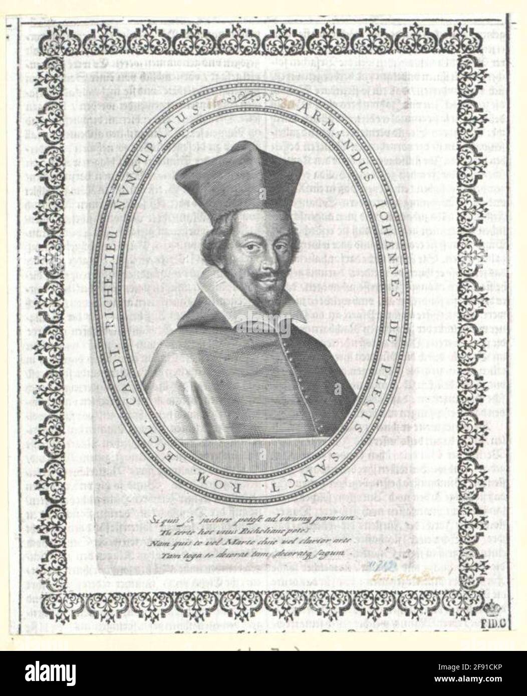 Richelieu, Armand Jean du Plessis, Duc de Steecher: Heyden, Jacob van der  (1573 Stock Photo - Alamy