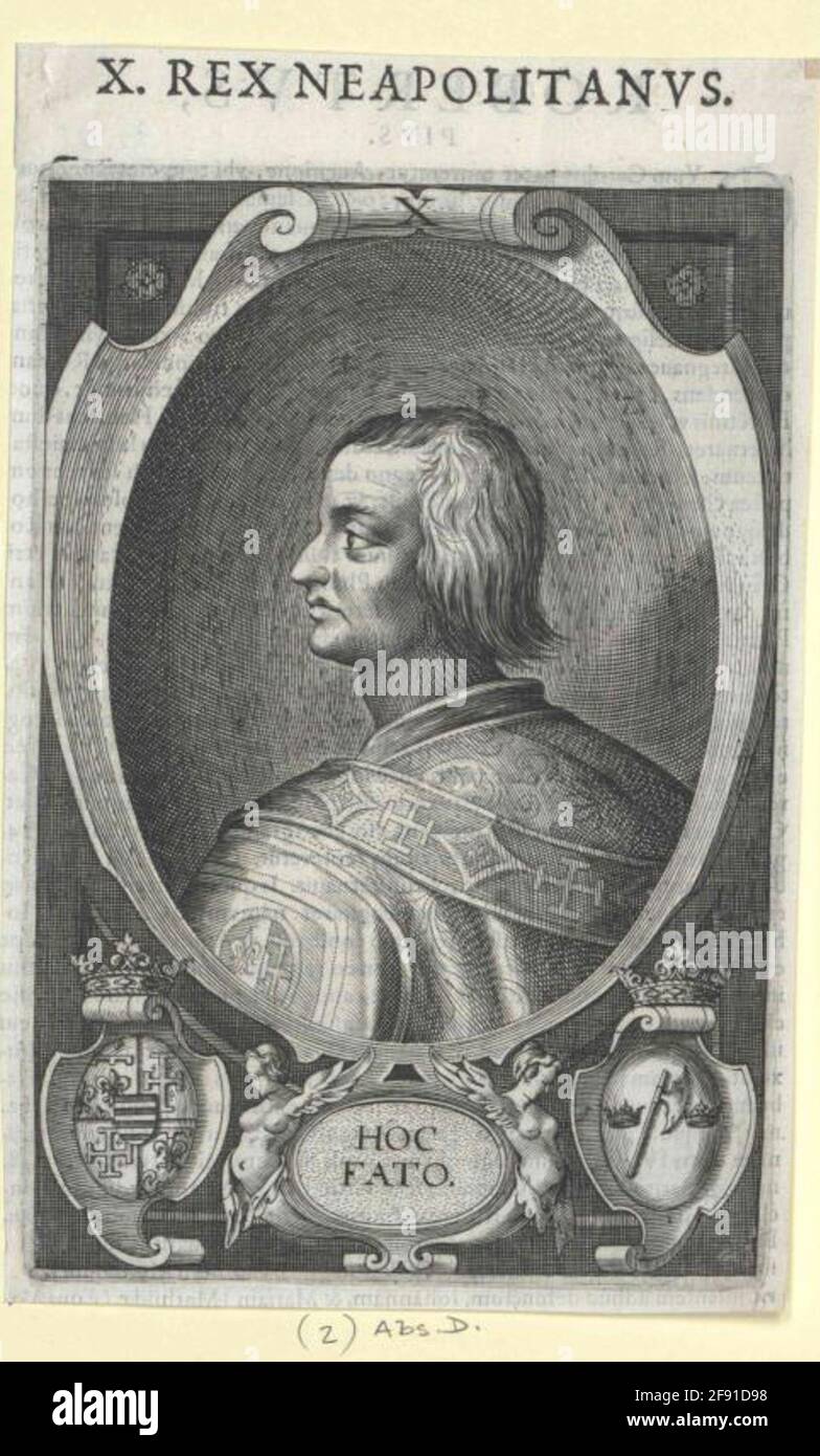Charles II, the Lahme King of Naples Stock Photo - Alamy
