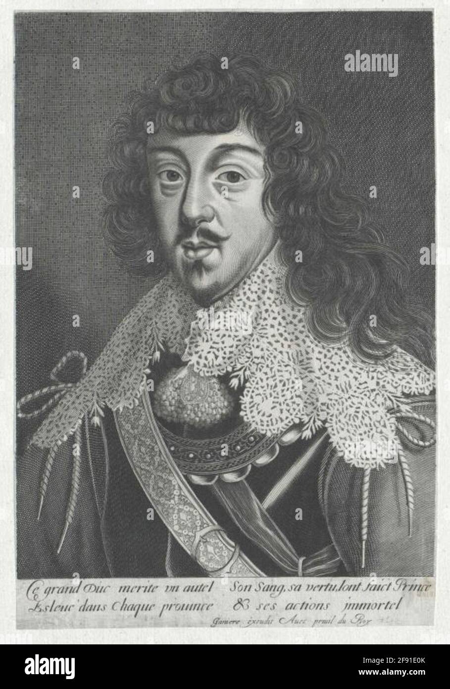 Gaston, Duke of Orléans. Stock Photo