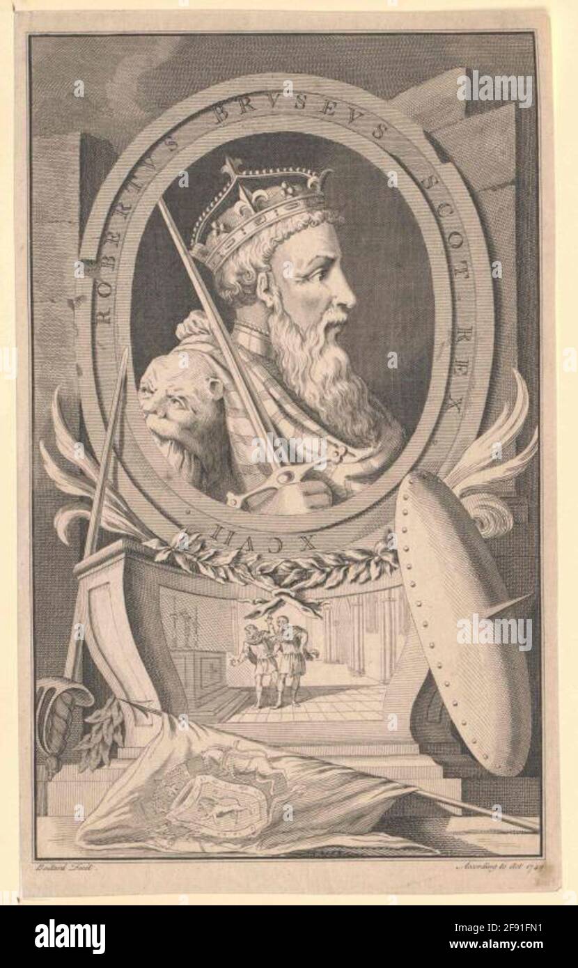 Robert I, King of Scotland Stock Photo Alamy