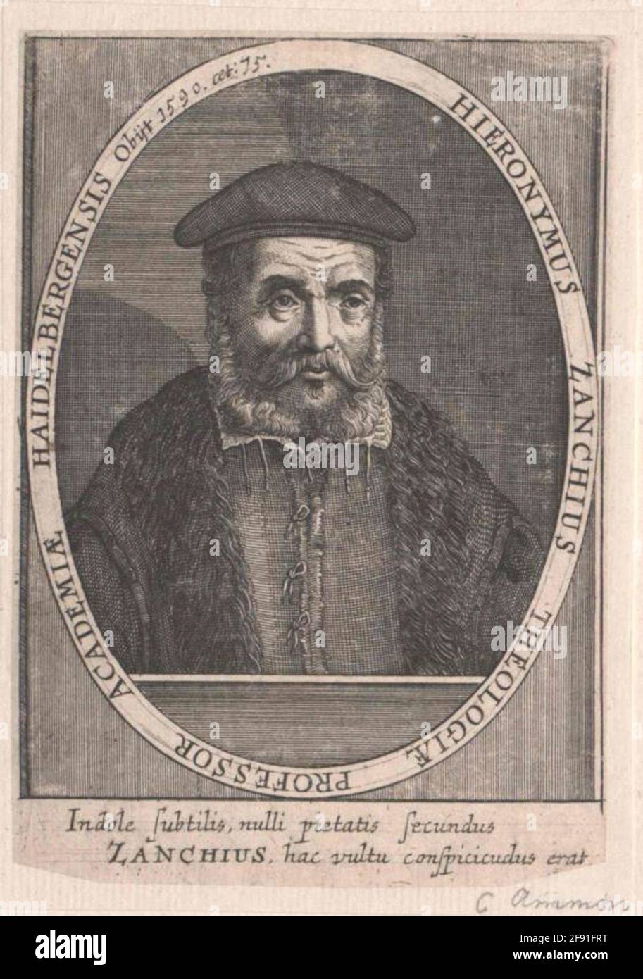 Zanchi, Girolamo unknown artist Stock Photo Alamy