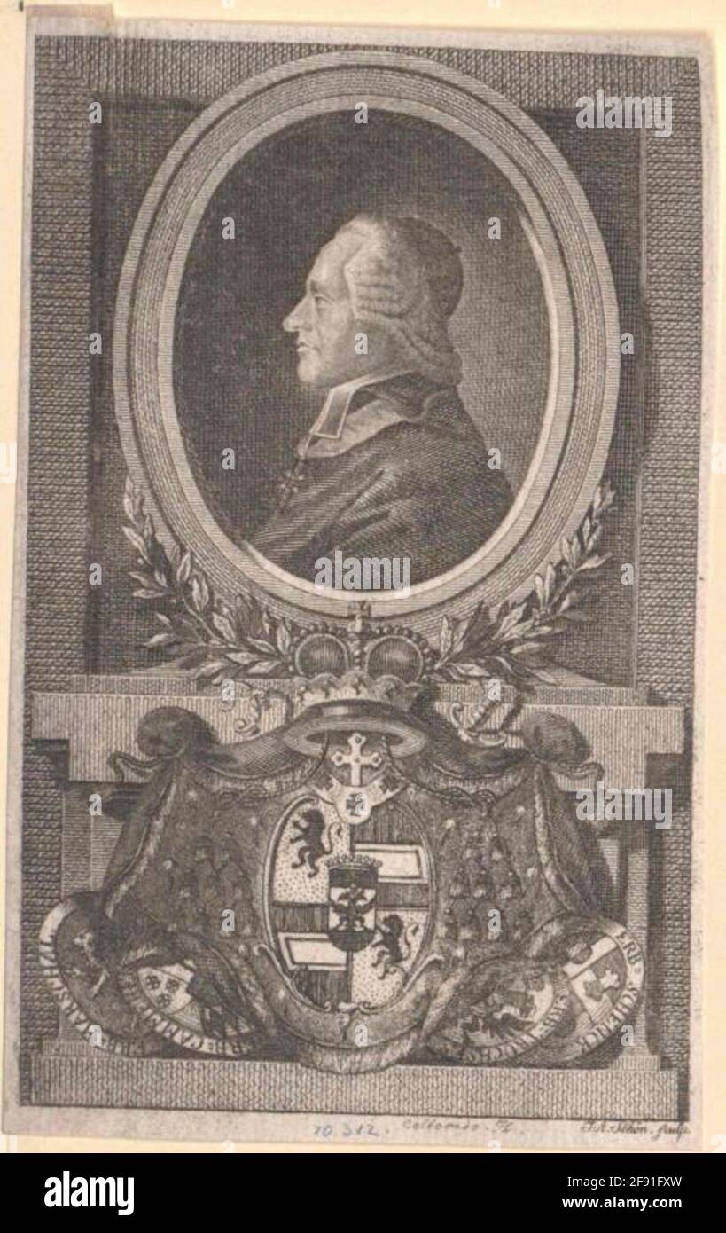 Colloredo, Hieronymus Graf Stock Photo Alamy