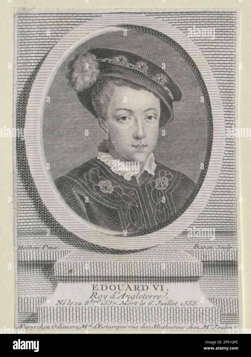 Eduard VI., King of England Stock Photo Alamy