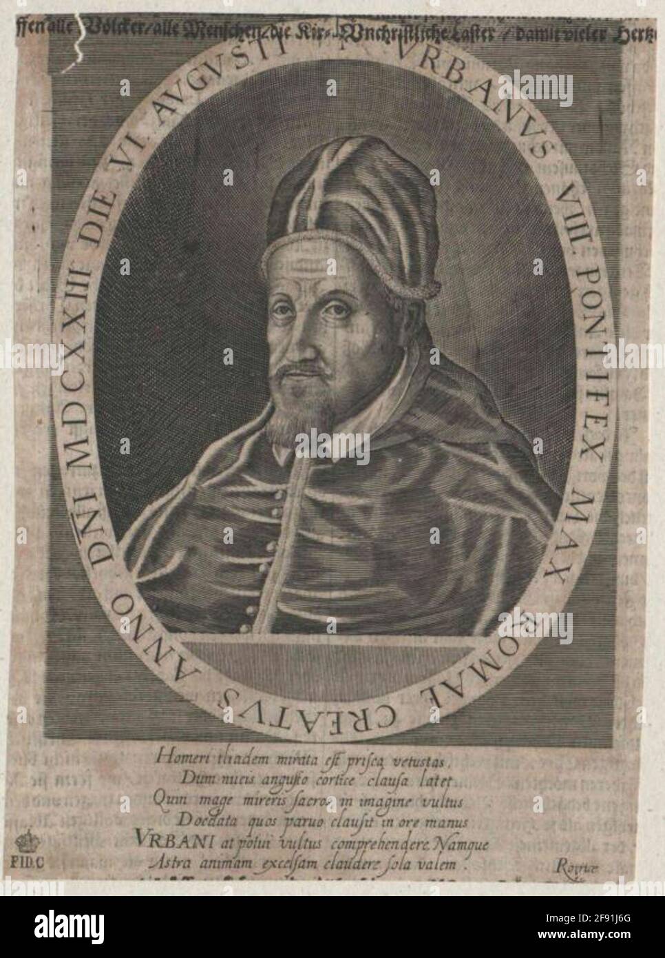 Urban VIII., papa Stock Photo Alamy