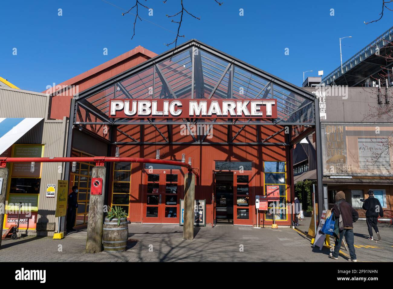 Granville Island Public Market. An indoor market featuring a