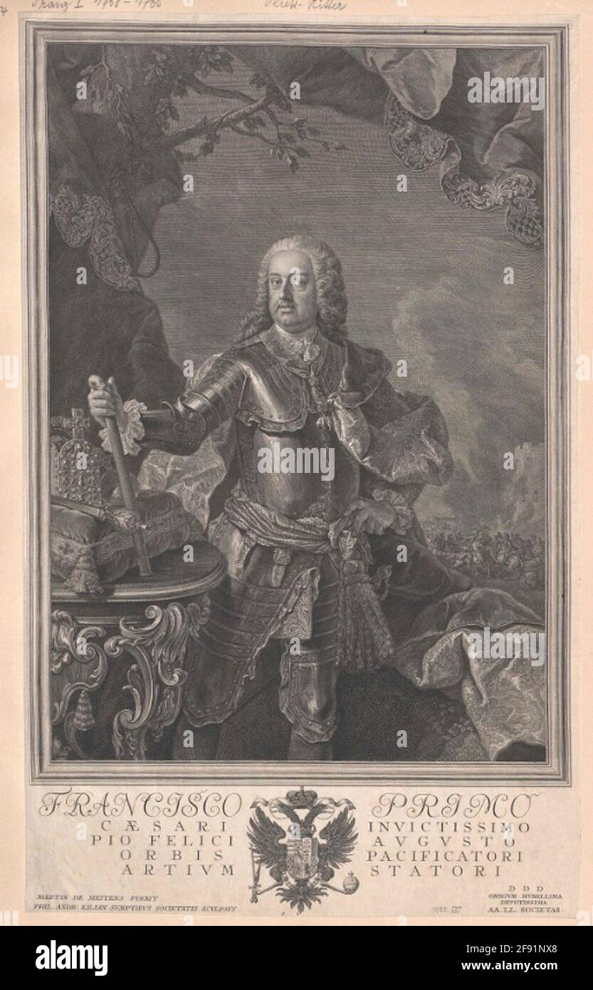 Franz I, RomanGerman Emperor Stock Photo Alamy