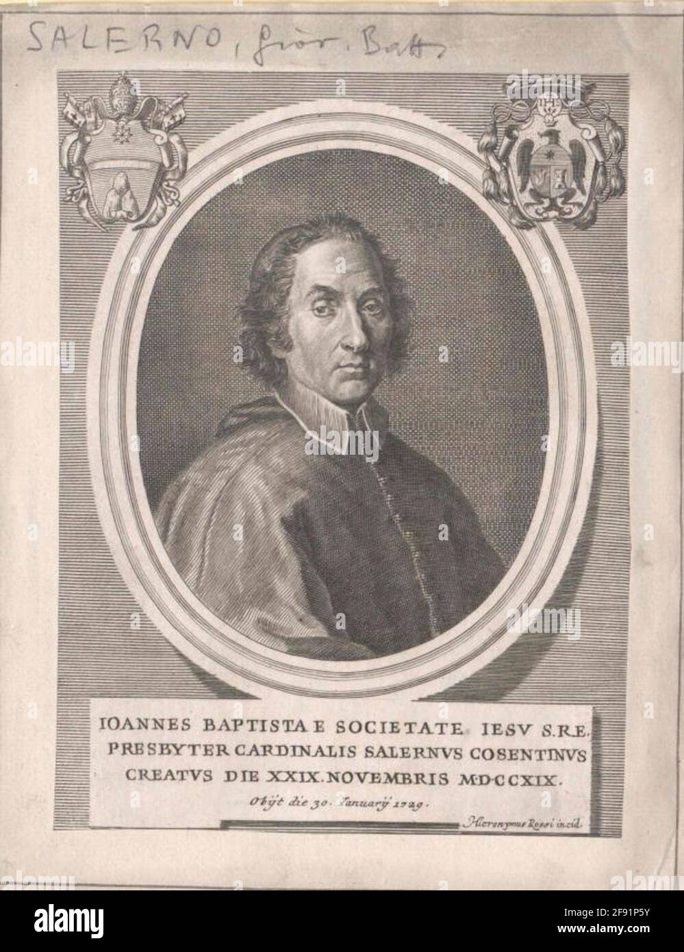 Salerni, Giovanni Battista Stock Photo Alamy