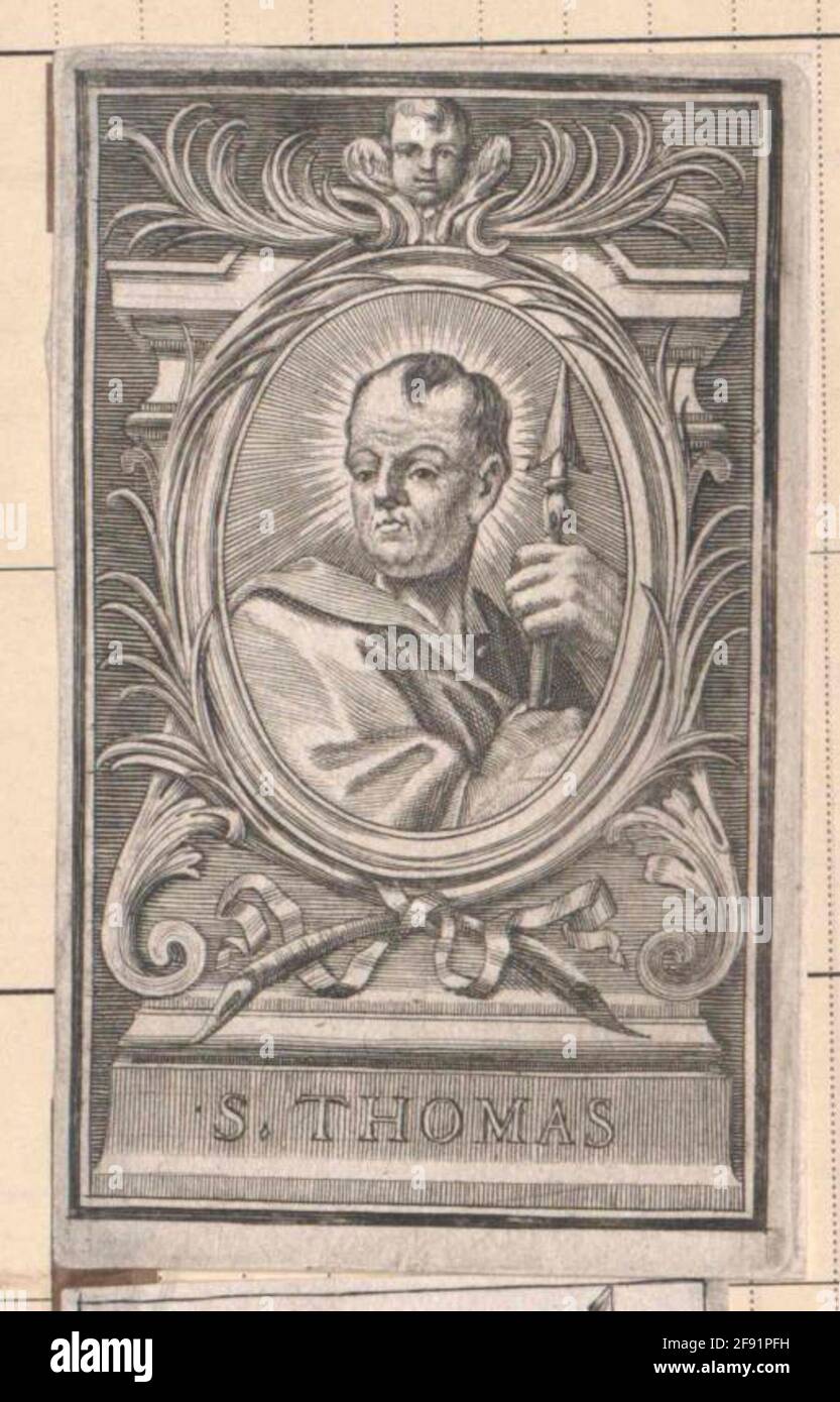 Thomas Holy Thomas, Holy Apostles Stock Photo - Alamy