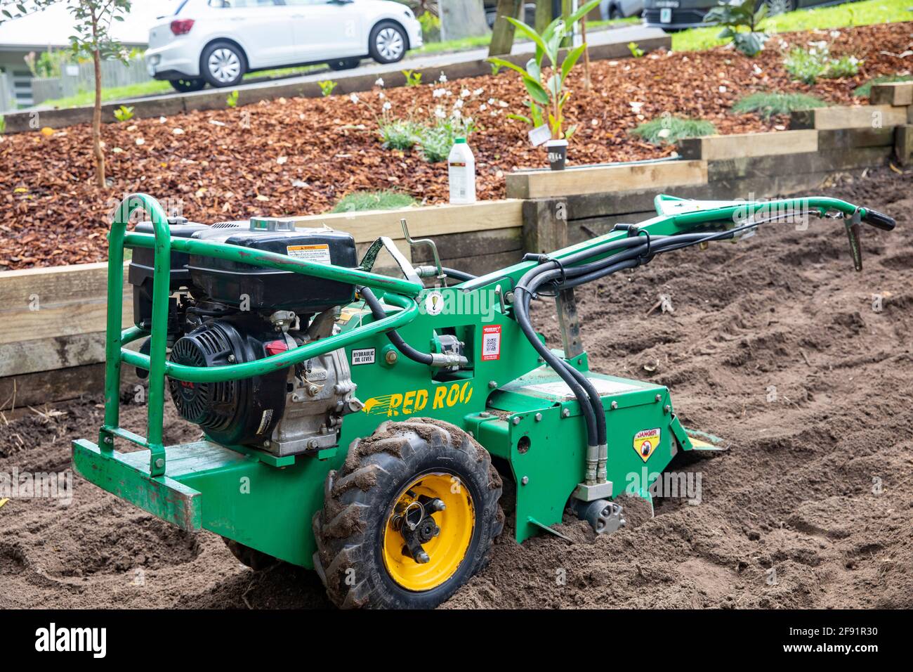 Motorised 2024 rotary hoe