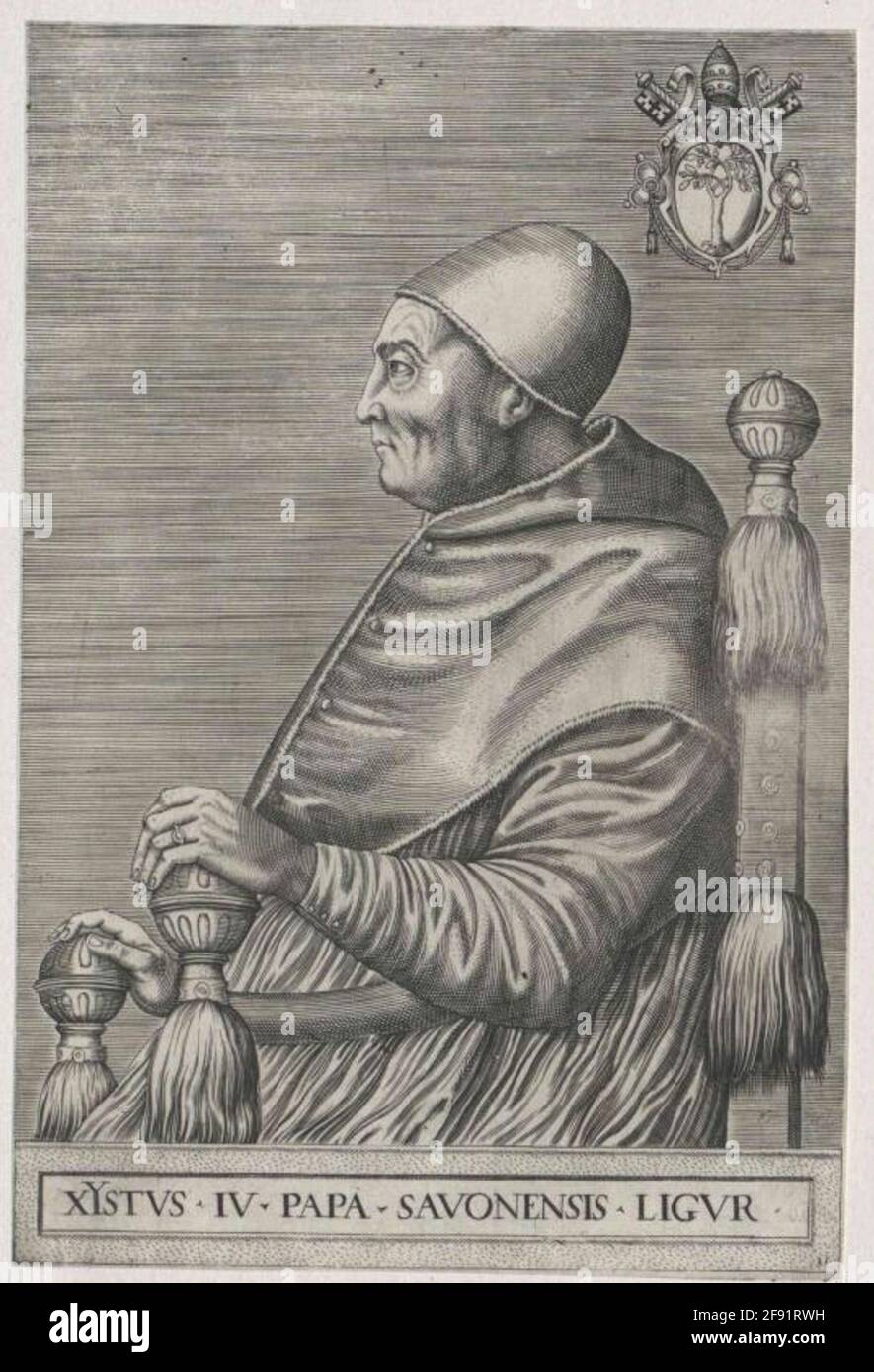 Sixtus IV., Pope Stock Photo - Alamy