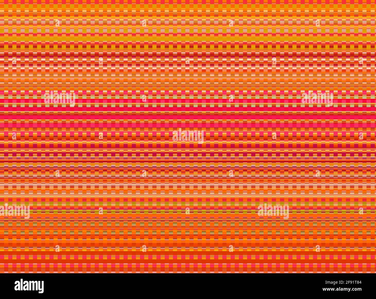 Illustration with an orange and yellow abstract pattern Stock Photo - Alamy