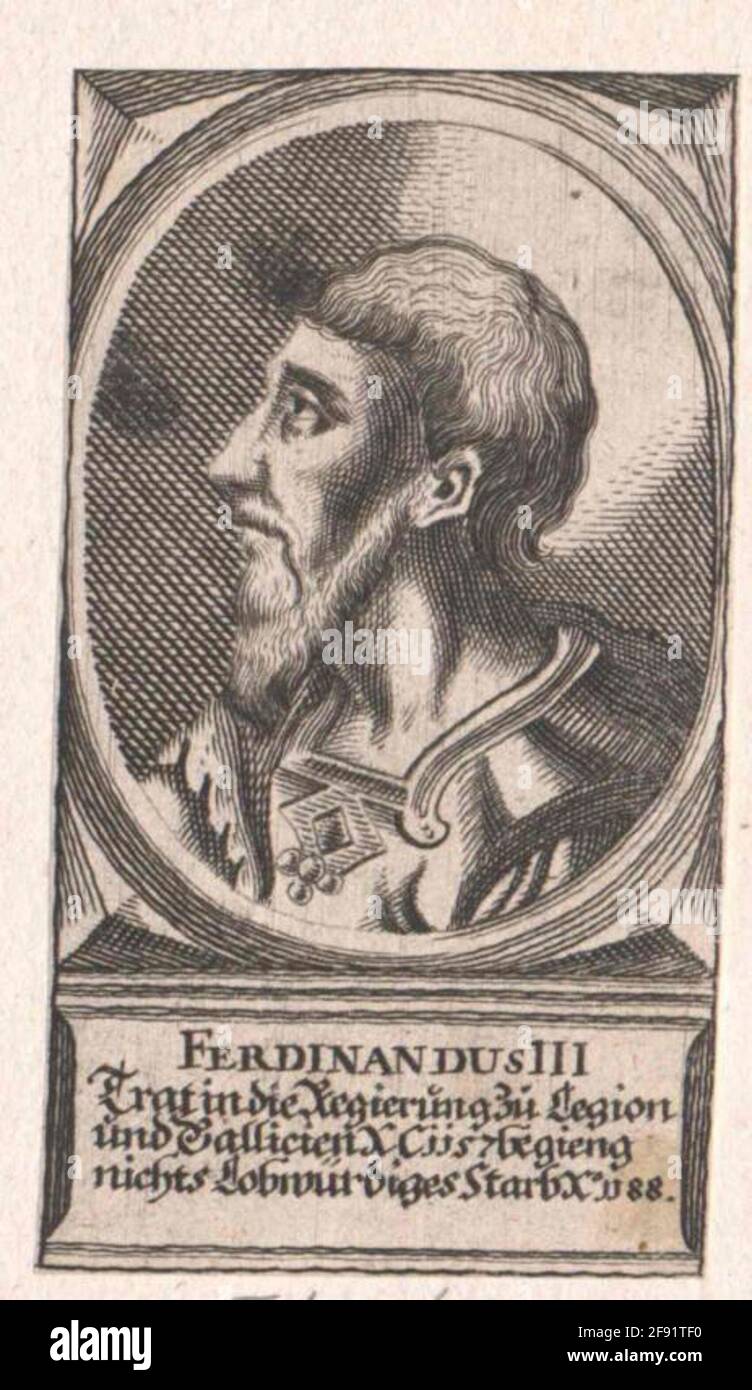 Ferdinand II of Castile, King of León Stock Photo - Alamy