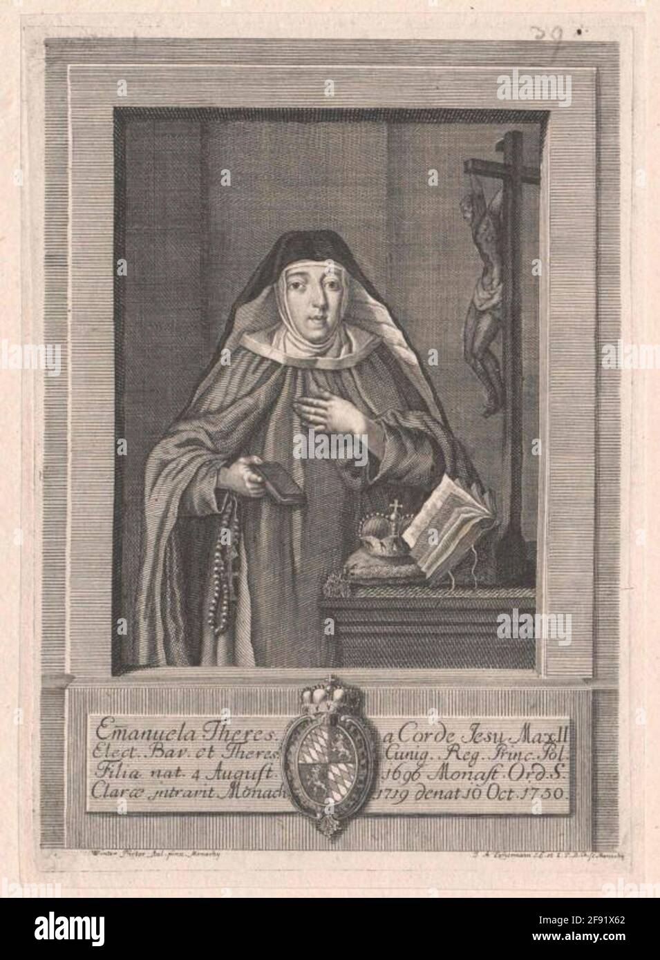 Maria Anna, Princess of Bavaria Stock Photo Alamy