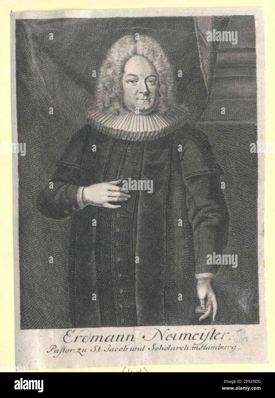 Neumeister, Ermann Stecher: Bernigeroth, Martin Stock Photo