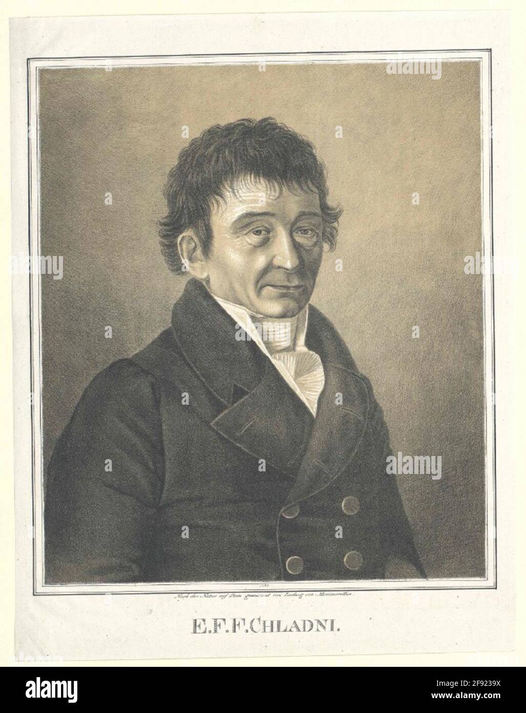 Chladni, Ernst Stock Photo Alamy