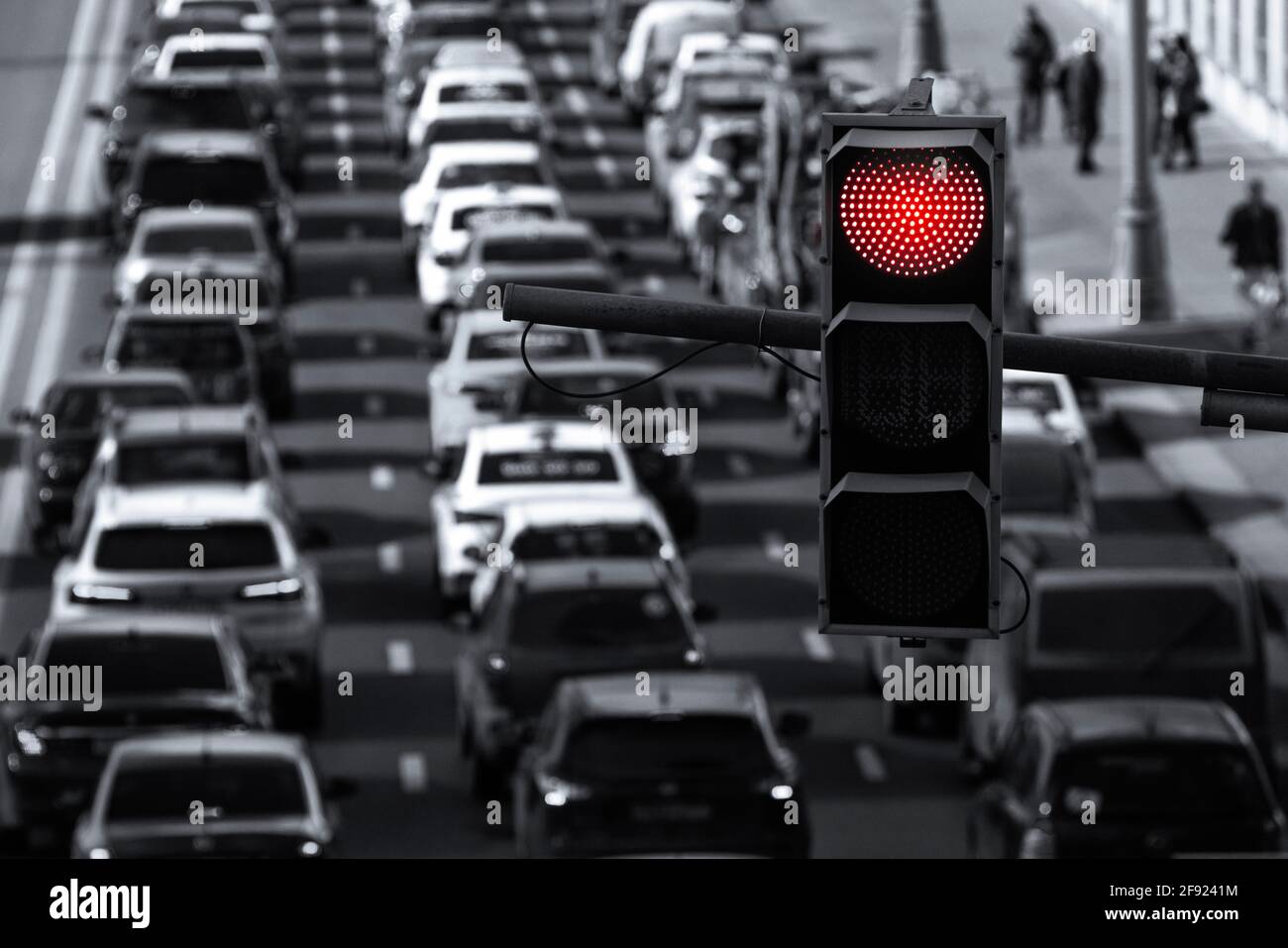 Traffic light asphalt hi-res stock photography and images - Alamy