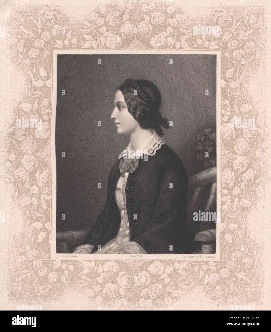 19th century german portraiture hi-res stock photography and images - Alamy
